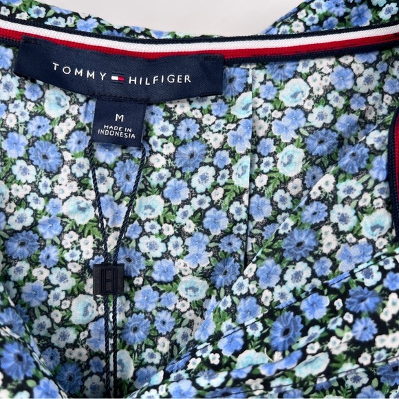 Tommy Hilfiger Floral Printed Cotton Hoodie Size Medium NEW - Picture 8 of 13